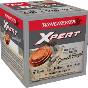 WINCHESTER XPERT STEEL HV 410G 3/8OZ #6 SHT 25RD BX 250RD CASE