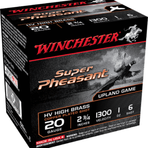 WINCHESTER SUPER PHEASANT 20GA 2.75" 1OZ #6 25RDS COPPR PLTD