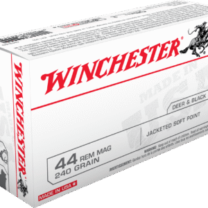 WINCHESTER 44MAG 240GR JSP