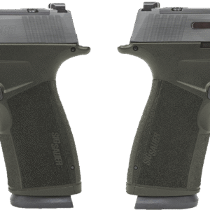 SIG SAUER P365 X-MACRO 9MM PSTL 3.7" CRUSHED SILVER BATTLEWORN 2-17RD MAGAZINES