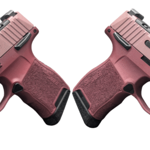 SIG SAUER P365 CRANBERRY BLUSH TWO TONE 9MM PSTL 3.10" BLK O.R.  2-10RD MAGS MANUAL SAFETY