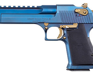 Magnum Research DE50CBG Desert Eagle Mark XIX 50 AE 6" 7+1 Carbo Blue/Gold