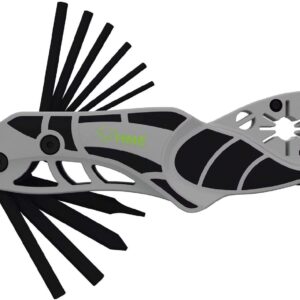 HME Archery Tool/Wrench/Broadhead Sharpener Combo for Bows & Arrows