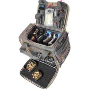 G-Outdoors Range Bag with 2 Dump Cups and Foam Cradle for 4 Handguns M/L