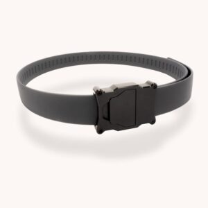 Shield Arms Apogee Belt Black Belt and Grey Buckle