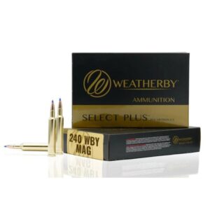 Weatherby Select Plus Barnes TTSX Rifle Ammunition 240 Wby Mag 80gr PT 3440 fps 20/ct