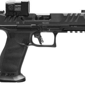 WALTHER PDP FS PROFESSIONAL ACRO 9MM 4.5" BLK 3-18RDS FLARED MAGWELL