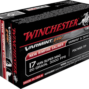 WINCHESTER VARMINT HV 17WSM 20GR PT 50RD BX 500RD CASE