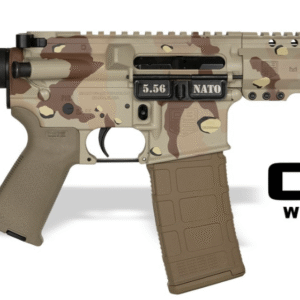 DIAMONDBACK DB15 5.56 CHOCOLATE CHIP 7" PISTOL 6" M-LOK RAIL W/SBA3 BRACE ORION EXCLUSIVE