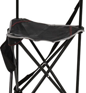 BOG GROUND BLIND TRIPOD CHAIR - BLACK/GREY W/CARRY STRAP