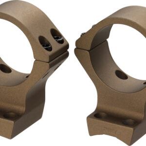 BROWNING X-LOCK MOUNTS 30MM - MEDIUM 2PC BRONZE FOR X-BOLT