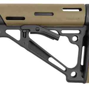 HOGUE AR-15 COLLAPSIBLE STOCK - FDE RUBBER COMMERCIAL
