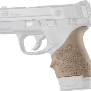 HOGUE HANDALL BEAVER TAIL GRIP - SLEEVE S&W M&P SHIELD LC9 FDE