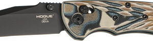 HOGUE DEKA 3.25" ABLE LCK FLDR - CLIP POINT BLADE G-MASCUS FDE