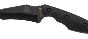 KA-BAR TDI HINDERER HELL FIRE - KNIFE 3.5625" W/SHEATH BLACK