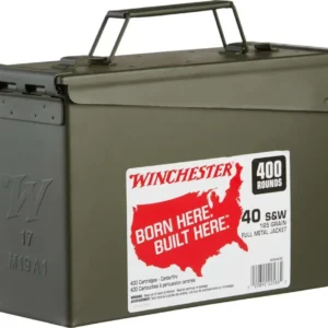 40CAL 165GR FMJ AMMO CAN 400RDS