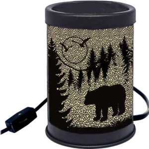 RIVERS EDGE BEAR SILHOUETTE - CANDLE WARMER