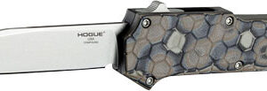 HOGUE COMPOUND 3.5" OTF AUTO - G-10 FRAME G-MASCUS DRK EARTH