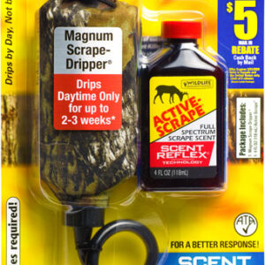 WRC DEER LURE ACTIVE SCRAPE/ - SCRAPE DRIPPER COMBO 4FL OZ