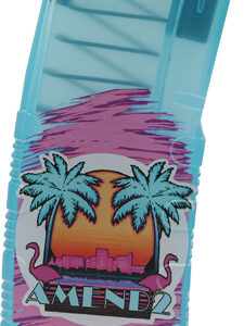 AMEND2 AR-15 MAGAZINE 5.56X45 - 30RD POLY MODC TEAL MIAMI VICE