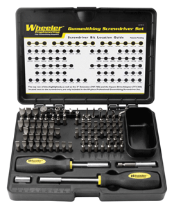 WHEELER SCREWDRIVER KIT 89-PC - PROFESSIONAL GUNSMITHING