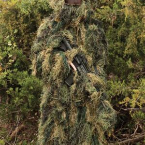 RED ROCK GHILLIE SUIT WOODLAND - 5 PIECE ADULT XL/XXL