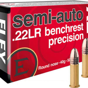 ELEY PRECISION 22LR 40GR SEMI - AUTO BENCHREST 50RD 100BX/CS