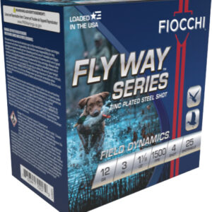 FIOCCHI FLYWAY 12GA 3" 1-1/8OZ - #4 1500FPS 25RD 10BX/CS