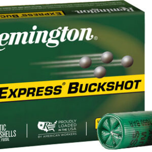REMINGTON BUCKSHOT 12GA 3" #4 - BUCK 41 PELLETS 5RD 50BX/CS