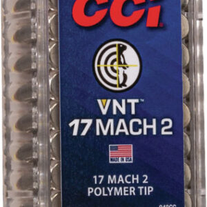 CCI VNT 17 MACH2 17GR VARMINT - TIPPED 50RD 100BX/CS