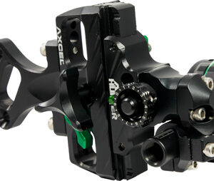 AXCEL BOW SIGHT ACCU HUNTER - SINGLE PIN GREEN .019 W/SCOPE
