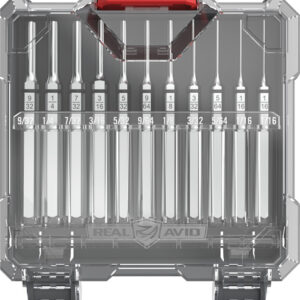 REAL AVID ACCU-PUNCH SET - 11 PIECE ROLL PIN PUNCH SET