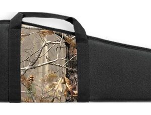 BULLDOG DELUXE RIFLE CASE 44" - BLACK W/ APHD CAMO PANEL