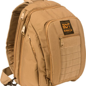 BULLDOG BDT SMALL SLING PACK - W/MOLLE WEBBING TAN