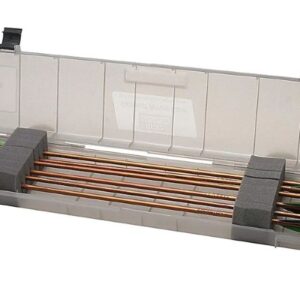 MTM COMPACT ARROW CASE HOLDS - UP TO 18 ARROWS CLEAR SMOKE