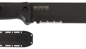 KA-BAR BECKER TAC TOOL - 7" SERRATED W/PLASTIC SHEATH