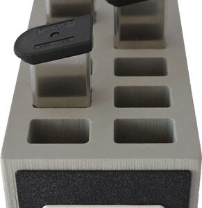 BENCHMASTER DOUBLE STACK 9MM - 12 UNIT MAG RACK