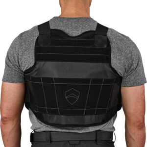 BULLETSAFE CONCEALABLE BLLTPRF - VEST XX-LRG BLACK W/CLS ARMOR