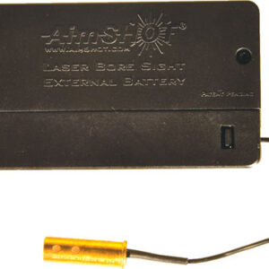 AIMSHOT BORE SIGHT .22LR W/ - EXTERNAL BATTERY BOX RED