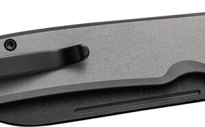 CIVIVI KNIFE CHEVALIER II 3.4" - GRAY ALUM HANDLE/BLACK STNWSH