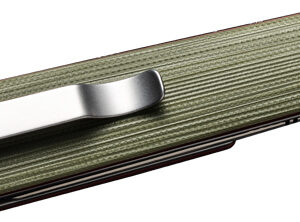 CIVIVI KNIFE SENDY 2.83" - MILLED GREEN/RED G-10 SATIN