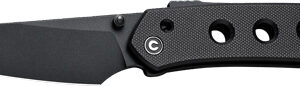 CIVIVI KNIFE VISION FG 3.54" - BLACK G-10/BLACK NITRO V BLADE