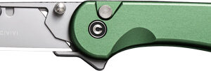 CIVIVI UTILITY KNIFE ELEMENTUM - 2.26" GREEN W/3 EXTRA BLADES