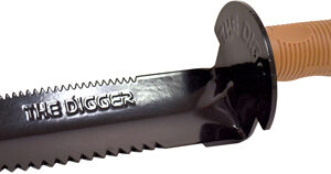 BOUNTY HUNTER METAL DETECTOR - DIGGING KNIFE W/SHEATH