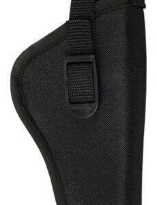 BULLDOG OWB HOLSTER W/TB RH - PIT BULL NYLON BLACK LRG AUTO