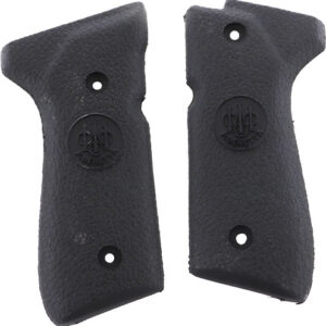 BERETTA GRIPS 92/96 SERIES - RUBBER SMOOTH BLACK