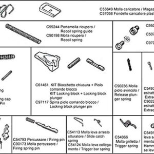 BERETTA SPARE PARTS KIT FOR - 92 SERIES PISTOLS