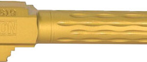 FAXON FITS GLOCK 19 BARREL 9MM - FLAME FLUTED NON THREADED TIN