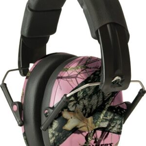 WALKERS MUFF SHOOTING PASSIVE - PRO-LOW PROFILE 22dB PINK CAMO