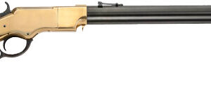 CIMARRON HENRY CIVILIAN 44/40 - 24" BRASS FRAME/BLUED WALNUT